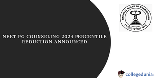 NEET PG Counseling 2024: Percentile Reduction Announced, Check Revised Percentile, Latest Information Now.